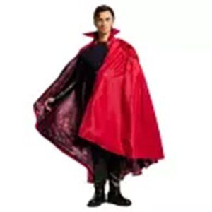DISNEY MARVEL RED DOCTOR STRANGE CAPE COSTUME HALLOWEEN SIZE: ONE FITS ALL NWT